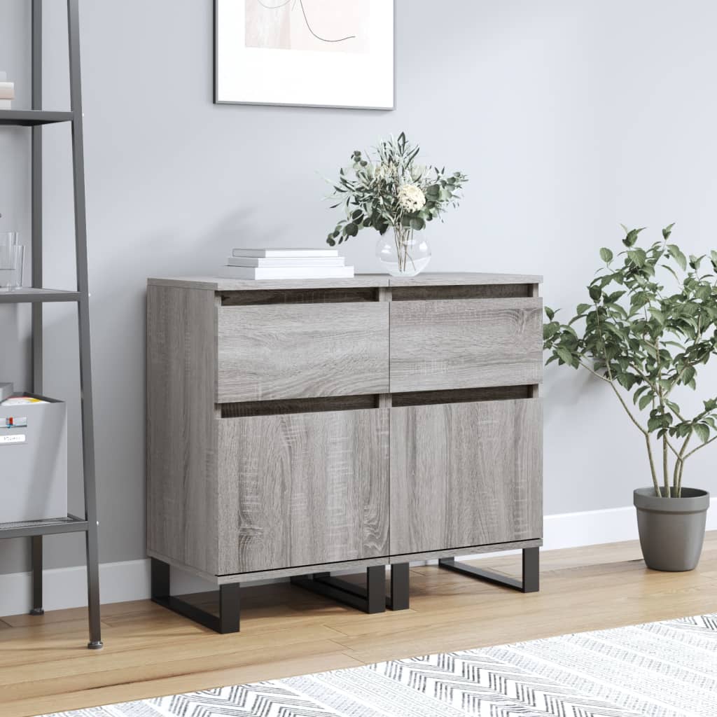 vidaXL Dressoir 40x35x70 cm bewerkt hout wit