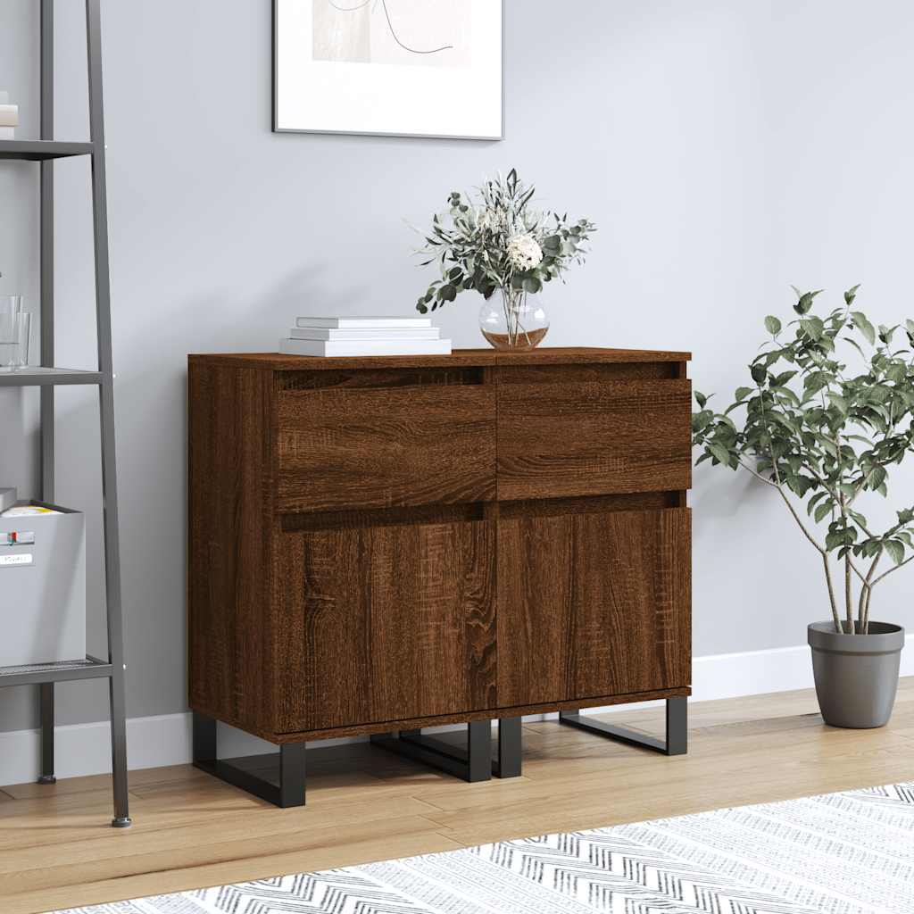 vidaXL Dressoir 40x35x70 cm bewerkt hout wit