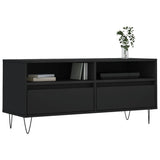 vidaXL Tv-meubel 100x34,5x44,5 cm bewerkt hout wit