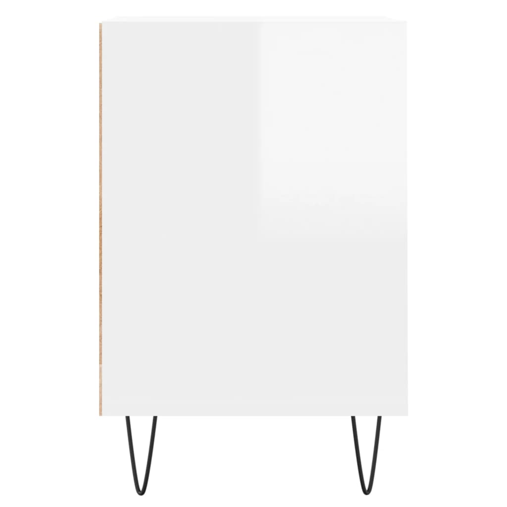 vidaXL Tv-meubel 100x35x55 cm bewerkt hout wit