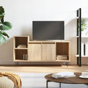 vidaXL Tv-meubel 100x35x55 cm bewerkt hout wit