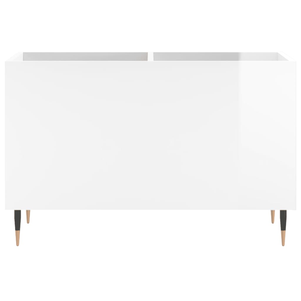vidaXL Platenkast 74,5x38x48 cm bewerkt hout wit