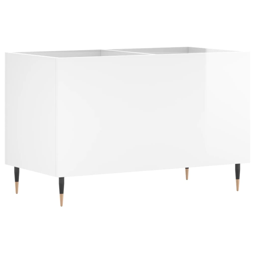 vidaXL Platenkast 74,5x38x48 cm bewerkt hout wit