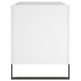 vidaXL Platenkast 74,5x38x48 cm bewerkt hout wit