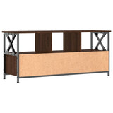vidaXL TV cabinet 102x33x45 cm engineered wood and iron black
