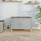 vidaXL Platenkast 74,5x38x48 cm bewerkt hout wit