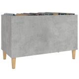 vidaXL Platenkast 74,5x38x48 cm bewerkt hout wit