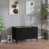 vidaXL Platenkast 74,5x38x48 cm bewerkt hout wit