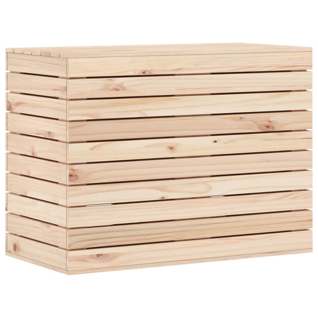vidaXL Wasmand 44x44x66 cm massief grenenhout