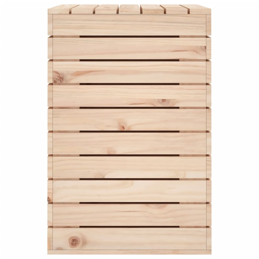 vidaXL Wasmand 44x44x66 cm massief grenenhout