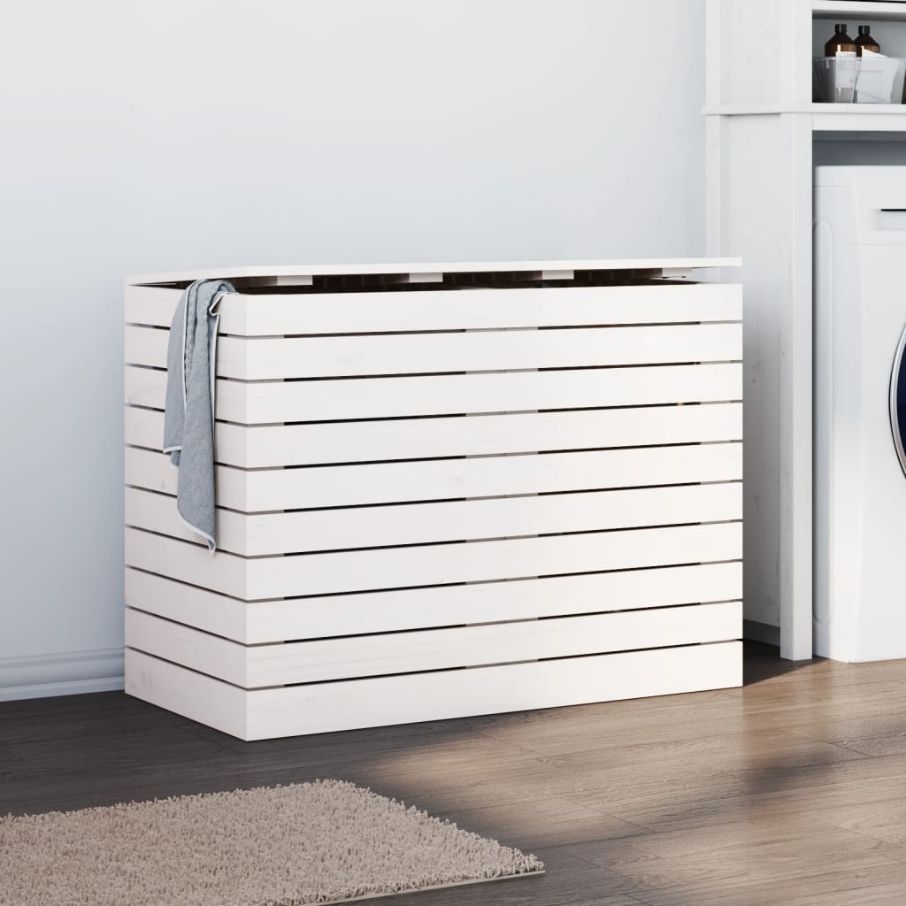 vidaXL Wasmand 44x44x66 cm massief grenenhout