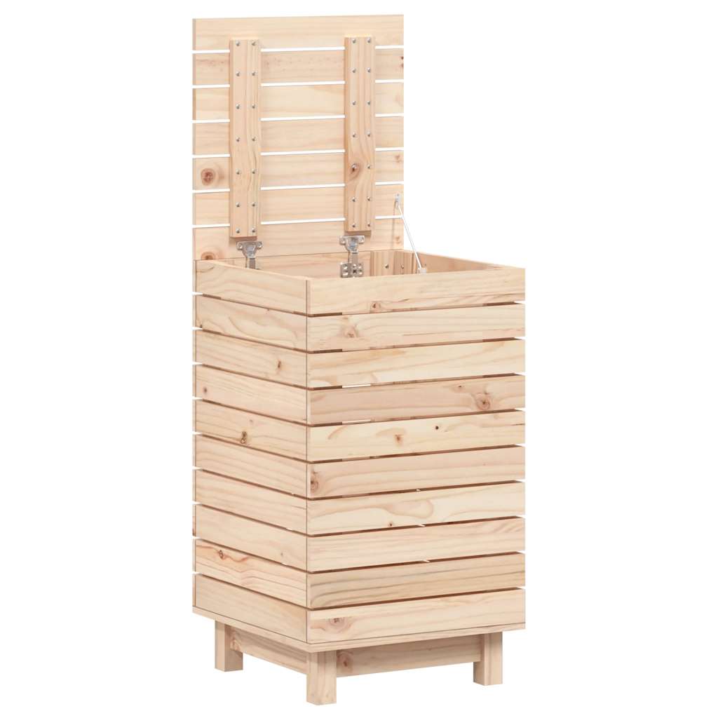 vidaXL Wasmand 44x44x76 cm massief grenenhout