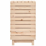 vidaXL Wasmand 44x44x76 cm massief grenenhout