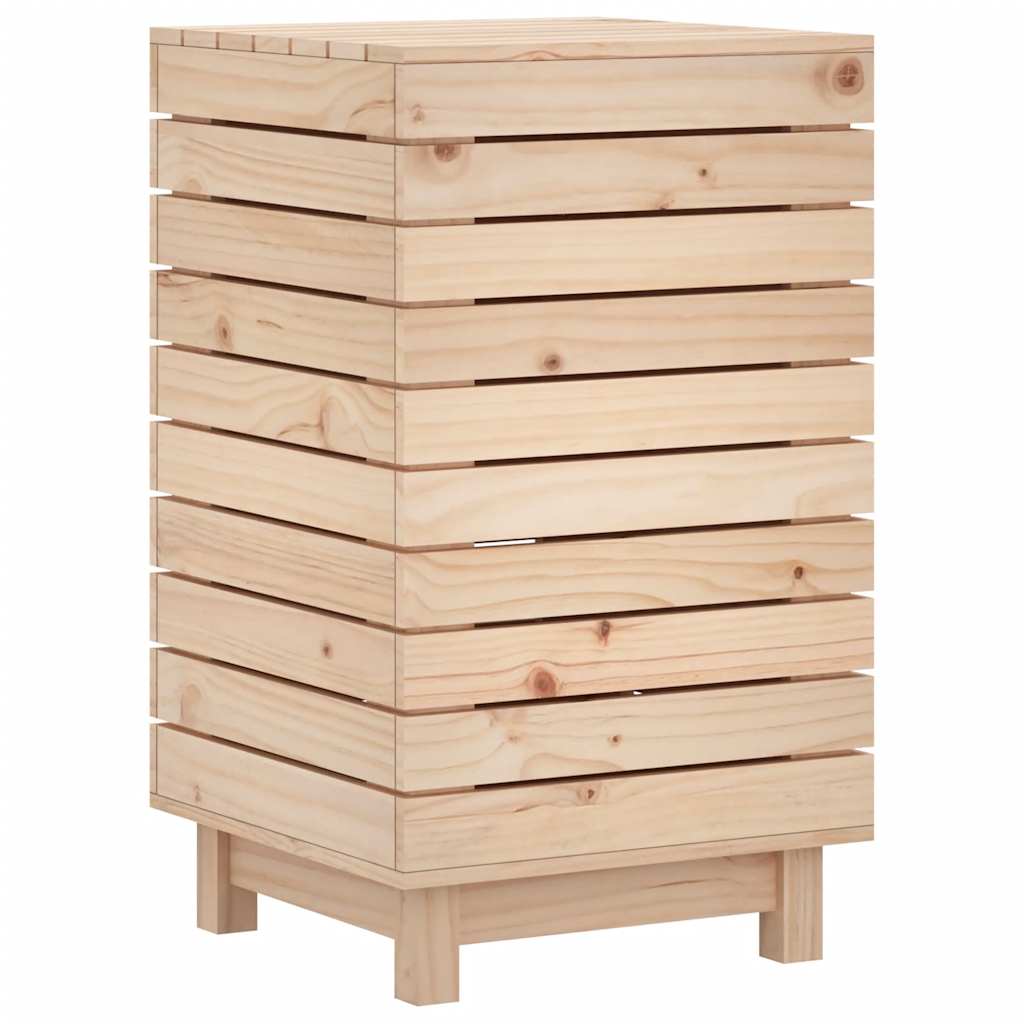 vidaXL Wasmand 44x44x76 cm massief grenenhout