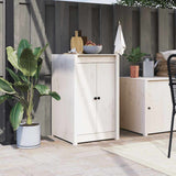 vidaXL Kastdeurtjes voor buitenkeuken MEPPEL  2 st 50x9x82 cm grenenhout