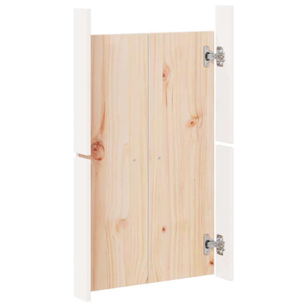 vidaXL Kastdeurtjes voor buitenkeuken MEPPEL  2 st 50x9x82 cm grenenhout