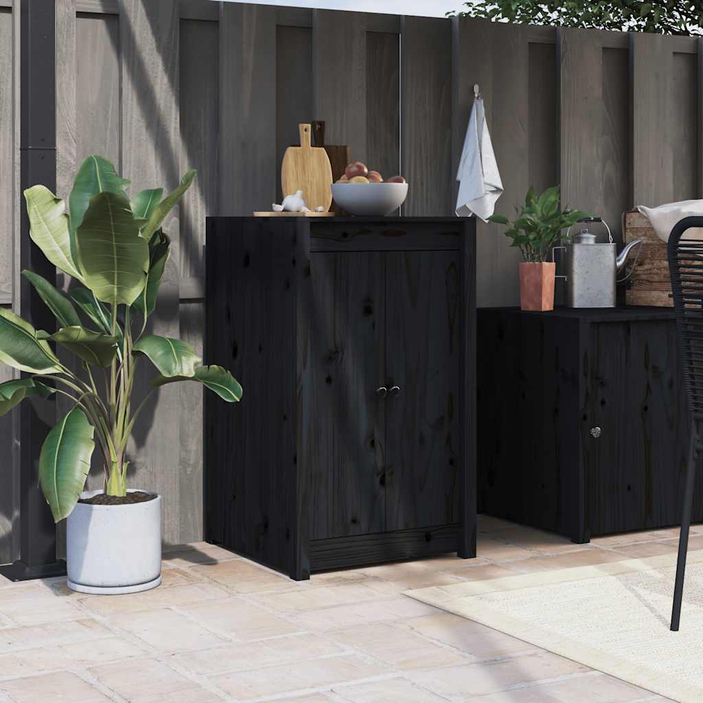 vidaXL Kastdeurtjes voor buitenkeuken MEPPEL  2 st 50x9x82 cm grenenhout