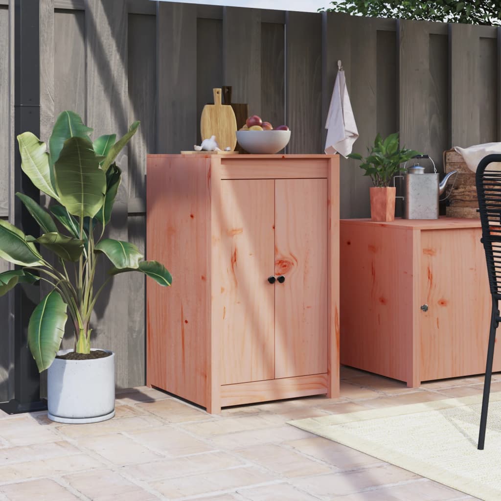 vidaXL Kastdeurtjes voor buitenkeuken MEPPEL  2 st 50x9x82 cm grenenhout