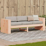 vidaXL Tuinbank 79x60x62 cm massief grenenhout wit
