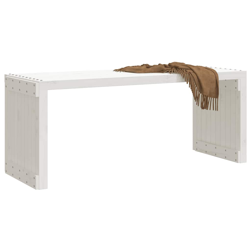 vidaXL Tuinbankje verlengbaar 212,5x40,5x45 cm massief grenenhout