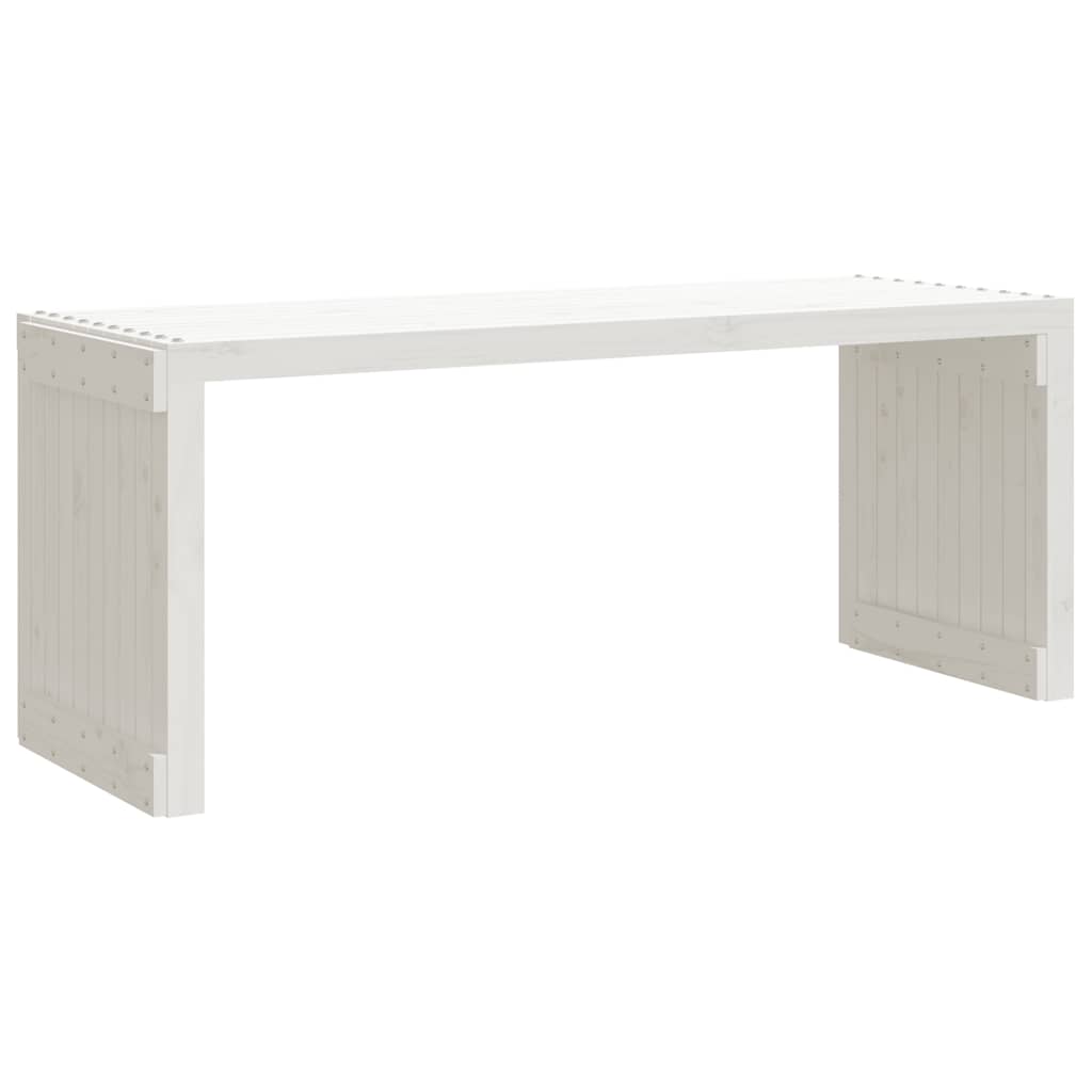 vidaXL Tuinbankje verlengbaar 212,5x40,5x45 cm massief grenenhout