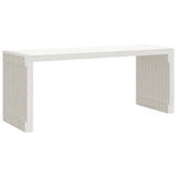 vidaXL Tuinbankje verlengbaar 212,5x40,5x45 cm massief grenenhout