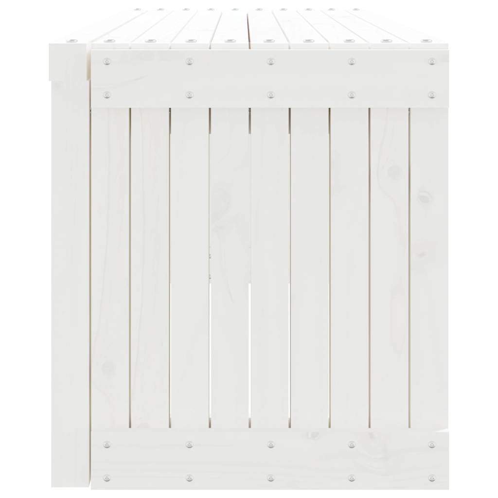 vidaXL Tuinbankje verlengbaar 212,5x40,5x45 cm massief grenenhout