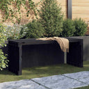vidaXL Tuinbankje verlengbaar 212,5x40,5x45 cm massief grenenhout