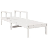 vidaXL Sun Lounger 199.5x62x55 cm Solid Pinewood