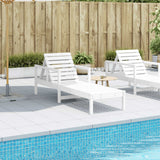 vidaXL Sun Lounger 199.5x62x55 cm Solid Pinewood