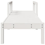 vidaXL Sun Lounger 199.5x62x55 cm Solid Pinewood
