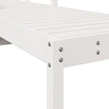 vidaXL Sun Lounger 199.5x62x55 cm Solid Pinewood