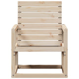 vidaXL Tuinstoel 57,5x63x76 cm massief grenenhout