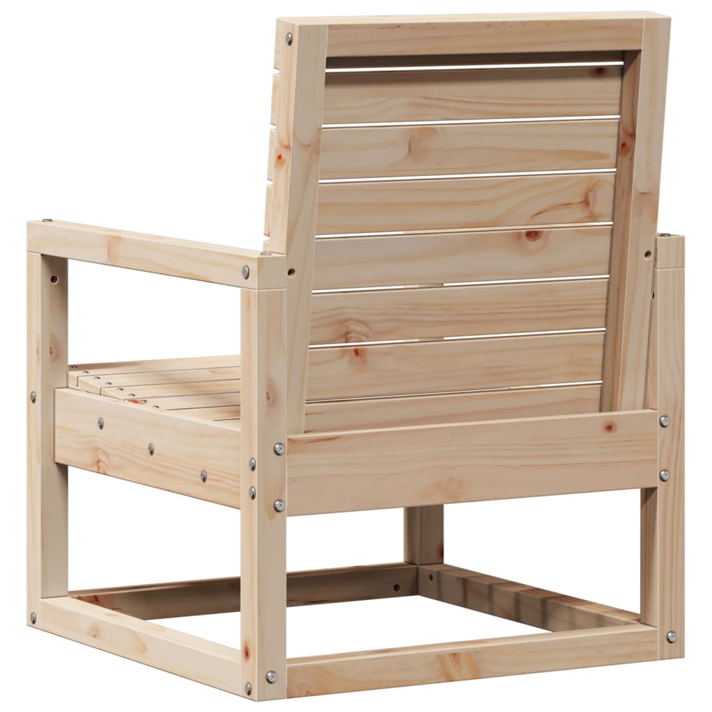 vidaXL Tuinstoel 57,5x63x76 cm massief grenenhout