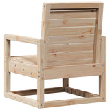 vidaXL Tuinstoel 57,5x63x76 cm massief grenenhout
