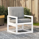 vidaXL Tuinstoel 57,5x63x76 cm massief grenenhout