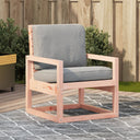 vidaXL Tuinstoel 57,5x63x76 cm massief grenenhout