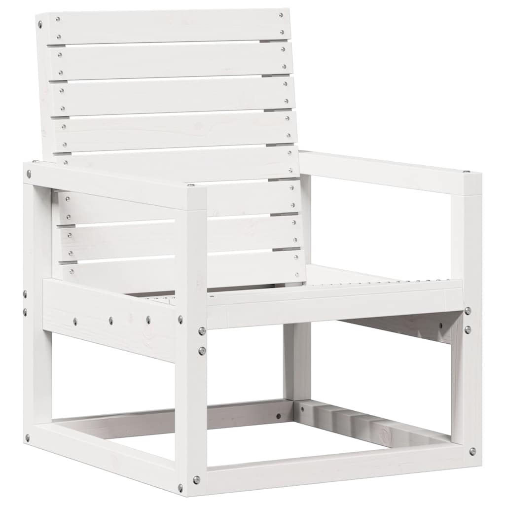 vidaXL 3-delige Loungeset massief grenenhout