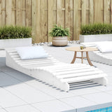 vidaXL Ligbedden 2 st 205x60x31,5 cm massief grenenhout