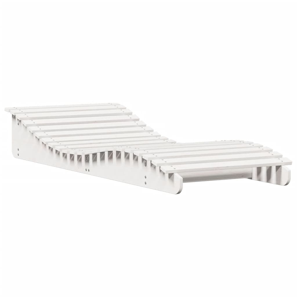 vidaXL Ligbedden 2 st 205x60x31,5 cm massief grenenhout
