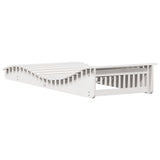 vidaXL Ligbedden 2 st 205x60x31,5 cm massief grenenhout