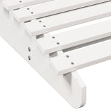 vidaXL Ligbedden 2 st 205x60x31,5 cm massief grenenhout