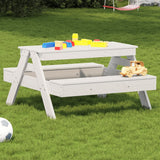 vidaXL Children's Picnic Table 88x97x52 cm Solid Pine Wood
