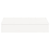 vidaXL Zandbak met deksel 111x111x19,5 cm massief grenenhout