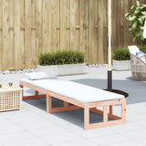 vidaXL Extendable Garden Bench Solid Pinewood White