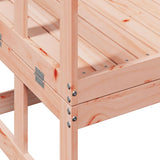 vidaXL Extendable Garden Bench Solid Pinewood White