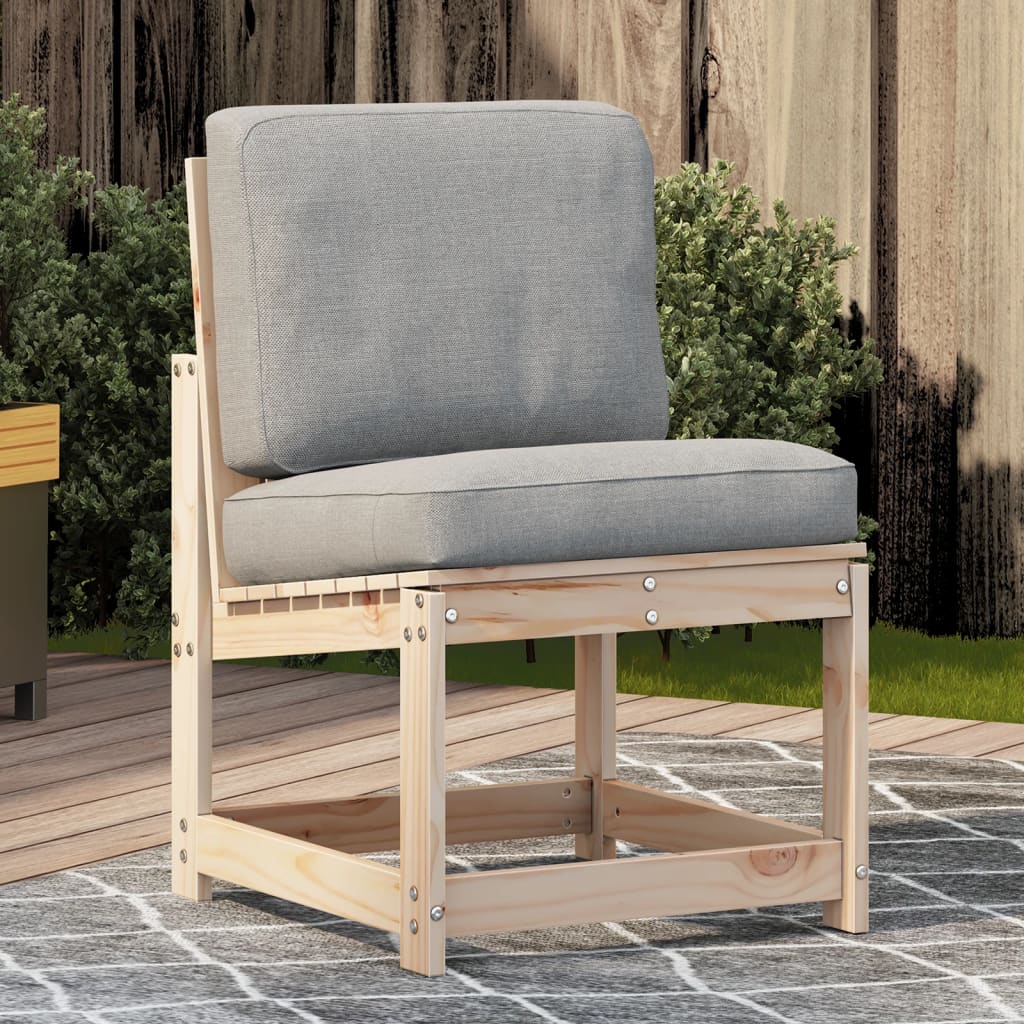 vidaXL Tuinstoel 50,5x55x77 cm massief grenenhout