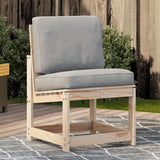 vidaXL Tuinstoel 50,5x55x77 cm massief grenenhout