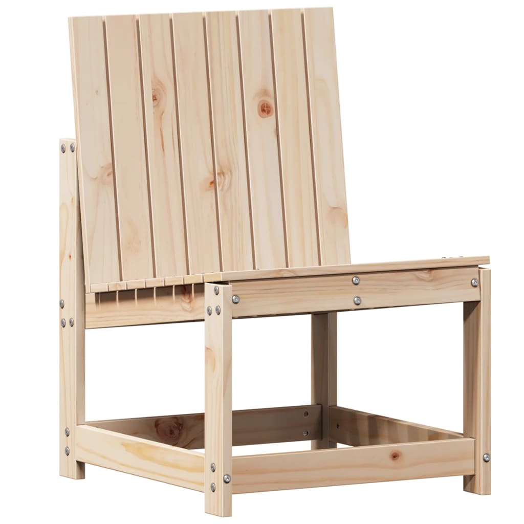vidaXL 3-delige Loungeset massief grenenhout