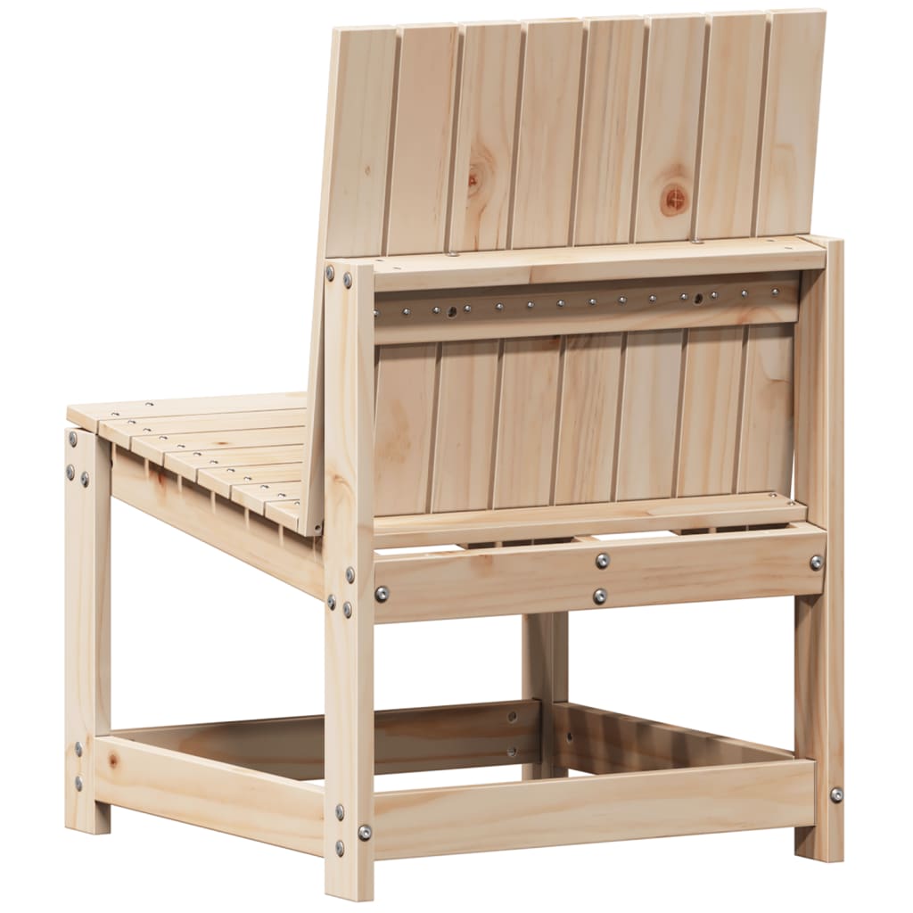 vidaXL 3-delige Loungeset massief grenenhout
